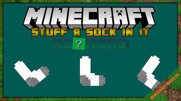 Stuff A Sock In It Mod 1.14.4/1.12.2/1.10.2 & How To Download and Install for Minecraft