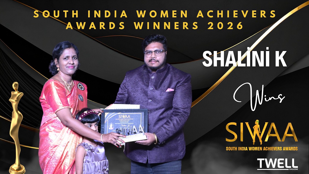 Shalini K: Financial Expert Wins Outstanding Entrepreneur Award | SIWAA 2026