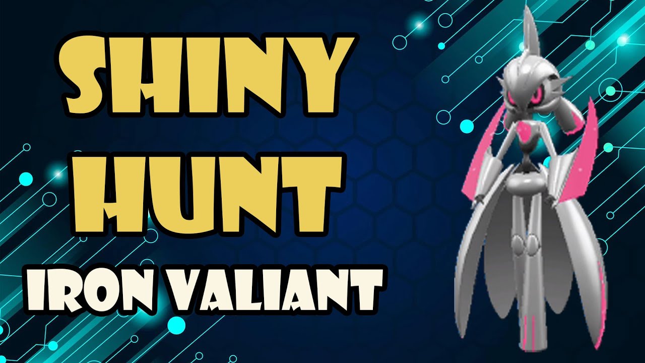 Iron Valiant Shiny Hunt (With Shiny Charm) - Pokemon Violet 