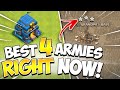 4 Unstoppable Armies for Easy 3 Star! BEST TH12 War Attack Strategy (Clan of Clans)