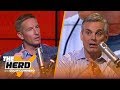 Joel Klatt and Colin disagree on Alabama's toughest threat — Michigan or Oklahoma | CFB | THE HERD