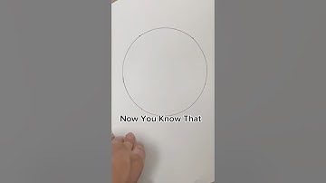 How To Draw A Circle #tutorial #art #shorts