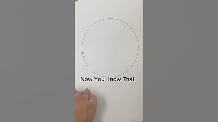 How To Draw A Circle #tutorial #art #shorts