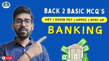 50 MCQs on Banking | UGC NET | DSSSB PGT | RPSC | MPPSC AP Commerce | Management
