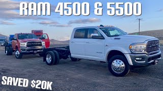 I BOUGHT 2 BRAND NEW RAM TRUCKS! 4500 AND 5500 (not April fools)