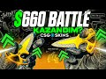 ÖYLE BİR BATTLE KAZANDIM Kİ - 550$ KATLAMA - CSGOSKİNS GİVEAWAY - CSGOSKİNS FARM KASALARI - FERO1