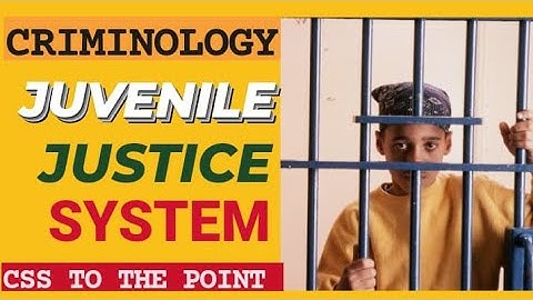 Juvenile Justice System || Everything You Need to Know #css #juvenilejustice #criminology