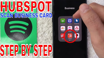 ✅  How To Scan Business Card To HubSpot Contact 🔴