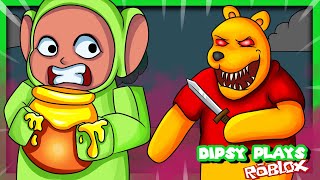 🌈 Roblox WINNIE THE POOH [Scary Story] | Dipsy Plays Roblox Winnie The Pooh Scary Story