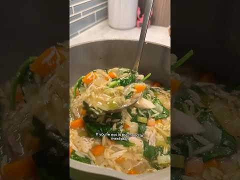 How to make lemon chicken orzo soup