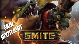 Smite - Skin Spotlights : High Seas Sobek *Skin/Jokes/Taunts*