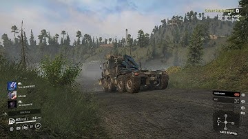 Fun jumps on Canadian Shield in SnowRunner with Soto and Stark