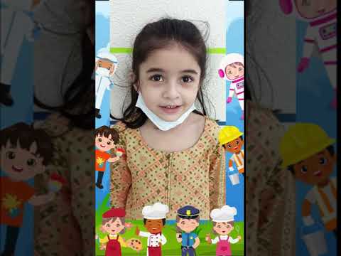 Professions Day Celebration | Our Little GHMIANS | Greenhouse Montessori | 24-09-2021
