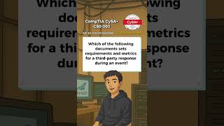 CompTIA CySA+ (CS0-003) Exam-Style Practice Question 2026