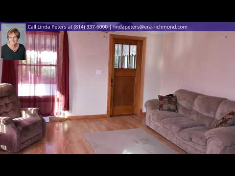 693 N. Grant Street, Meadville, PA home video tour
