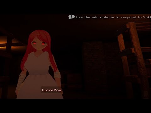 Using My Mic to Talk to Crazy Anime Lady (Escape from Yandere)