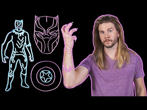 How Black Panther’s Vibranium Suit Works! (Because Science W/ Kyle Hill)