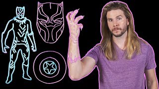 How Black Panther’s Vibranium Suit Works! (Because Science w/ Kyle Hill)