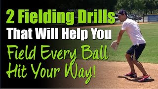 2 Baseball Fielding Drills That Will Help You Field Every Ball That Comes Your Way!