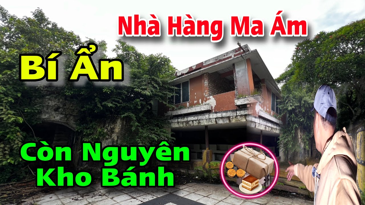 Bí ẩn bên trong nhà hàng bỏ hoang còn nguyên kho bánh