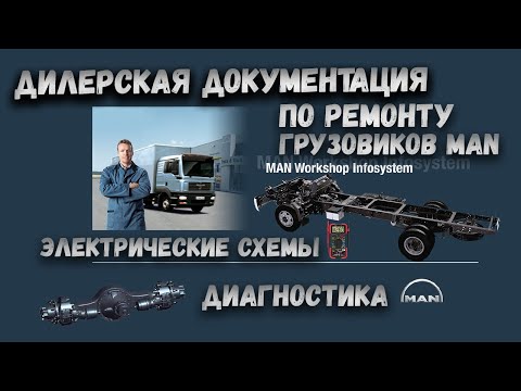 Дилерская документация по ремонту и диагностики грузовиков MAN,установка, настройка и краткий обзор