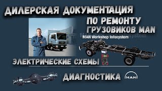 Дилерская документация по ремонту и диагностики грузовиков MAN,установка, настройка и краткий обзор