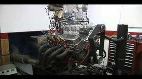 Big Block Chevy Blown Dyno Testing