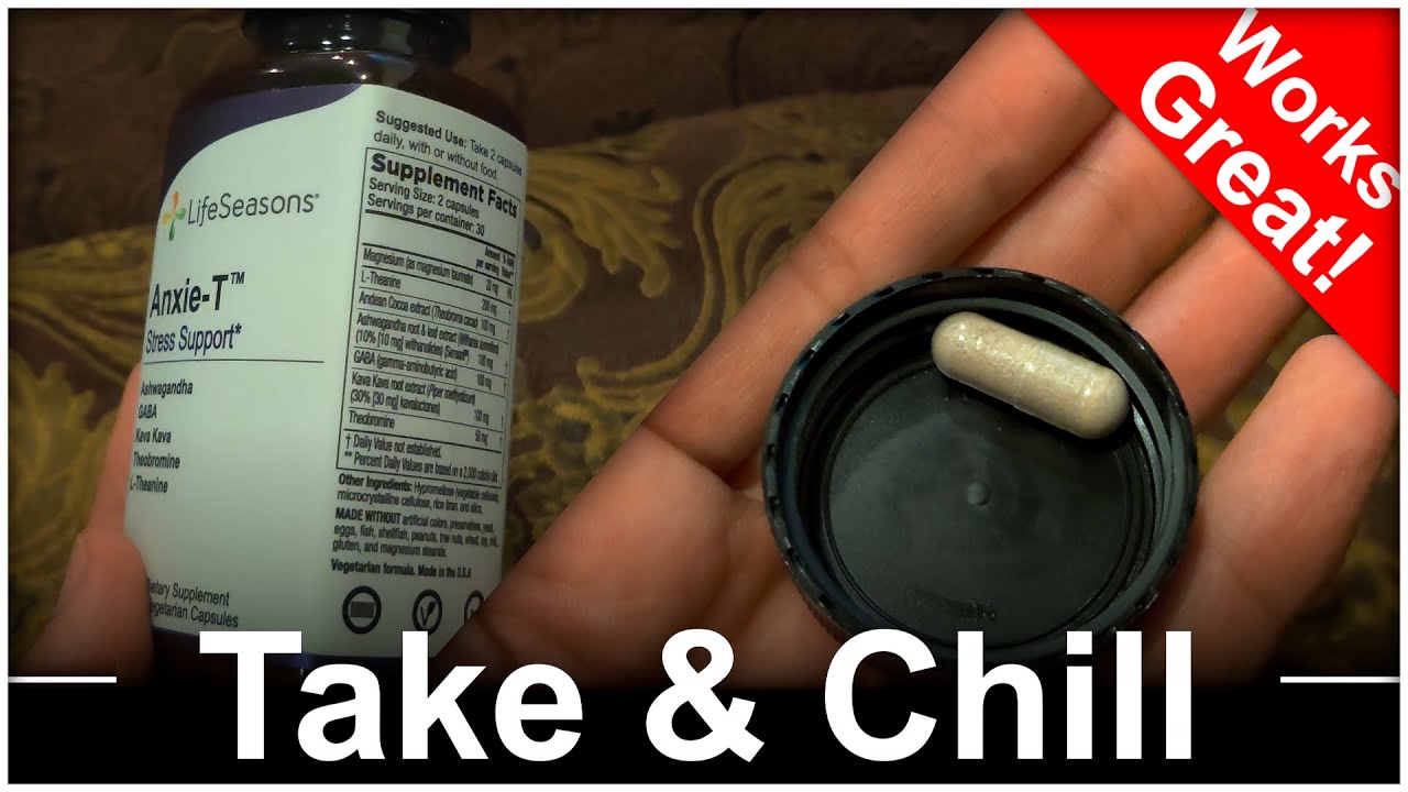 Anxie-T - Herbal Stress Relief Supplement
