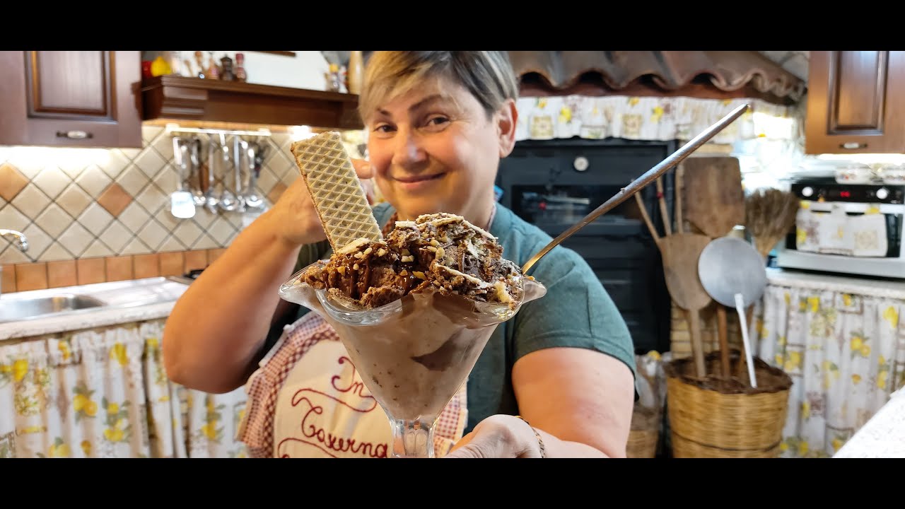 Solo tre ingredienti e avrai un 'Gelato alla nocciola'! Senza gelatiera fatto da@intavernaconlucia