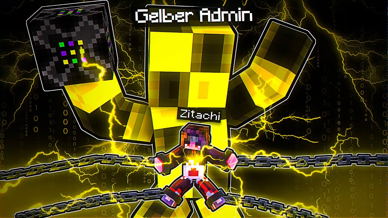 DER GELBE ADMIN MANIPULIERT MICH... (Minecraft Nachbarschaft)