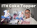 Embroidery Machine CAKE TOPPERS?! (You NEED This!) ITH Cake topper