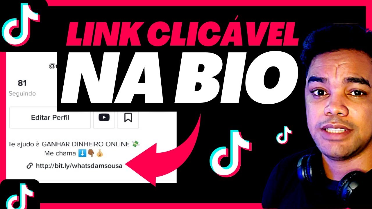 Como COLOCAR LINK DE AFILIADO Na Bio Do Tiktok Como COLOCAR LINK 