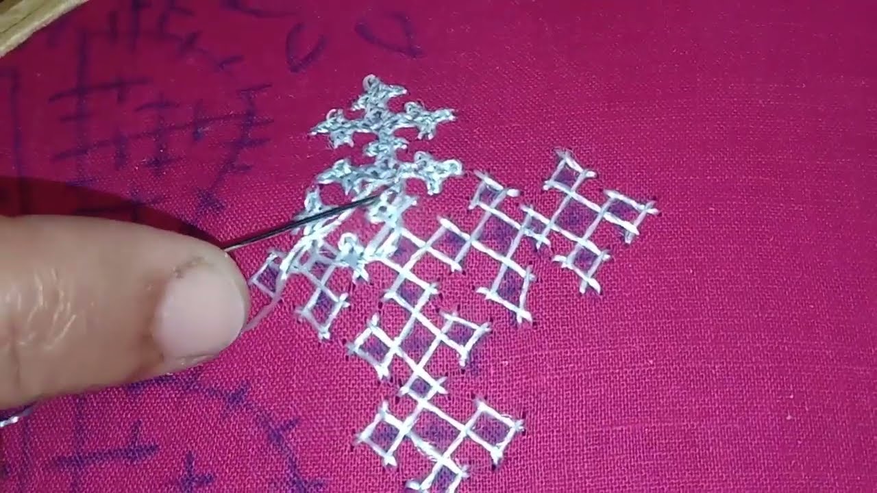 Sindhi Embroidery Stitch/Sindhi Tanka/Sindhi Hand Embroidery/Sindhi Booti