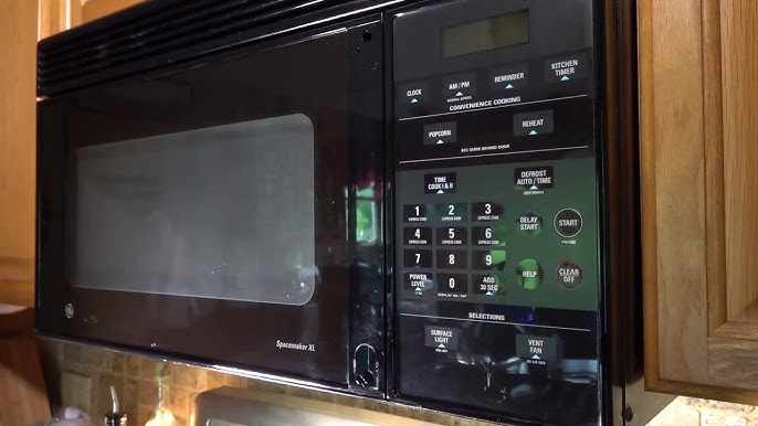 GE Microwave Door Handle Broken? Replace, Repair #WB15X10249 