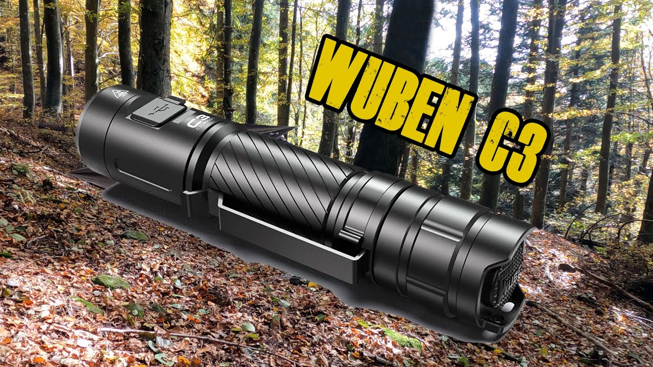 WUBEN C3 tactical flashlight 1200 lumen power [cheap but quality] 