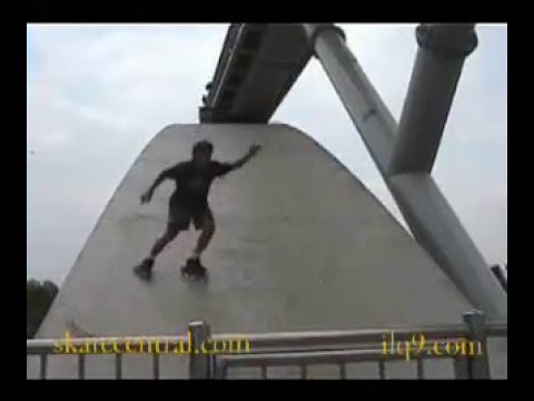 Eddy Matzger in Seoul, Korea on the Death Arch