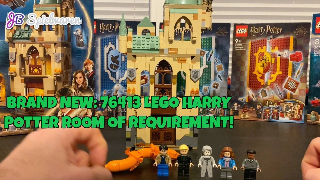 LEGO Harry Potter Hogwarts: Room of Requirement Building Set 76413 Castle  Building Toy from Harry Potter Movie Featuring Harry, Hermione and Ron Mini
