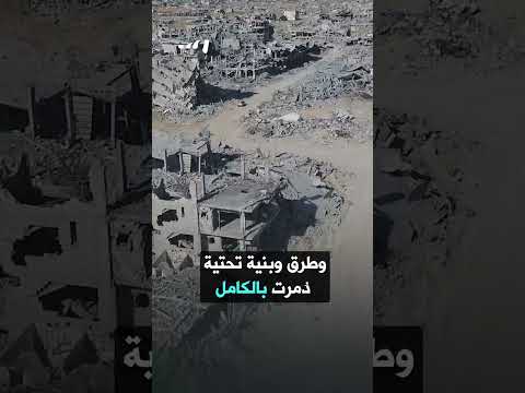 لم يبق حجر على حجر دمار صادم في خانيونس