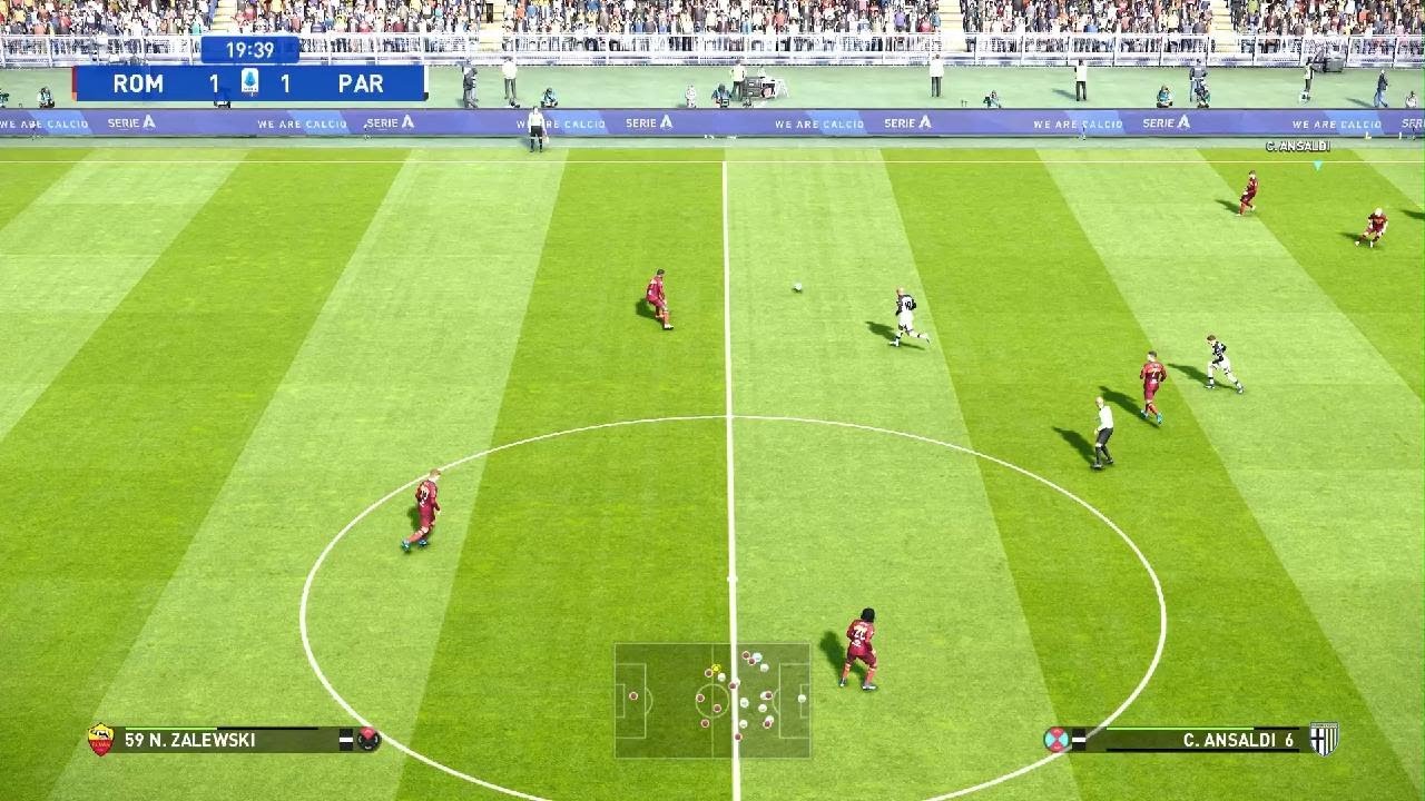 Pensa numa Partida difícil?  Roma 2x2 Parma