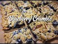 Blueberry crumble recipe  south african recipes  step by step recipes  eatmee recipes