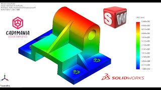 SolidWorks Tutorial: 3D Modelling, Simulation, and Report Generation #design #new