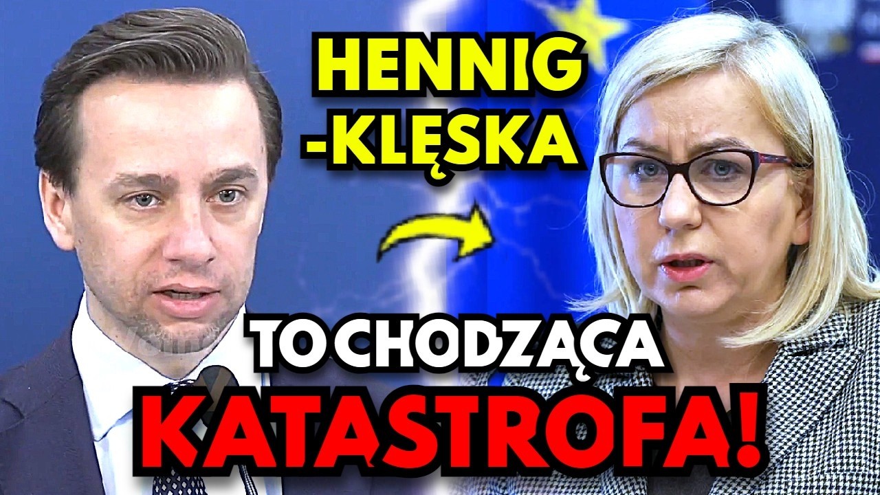 TA KOBIETA TO KATASTROFA! BOSAK ŻĄDA WOTUM NIEUFNOŚCI DLA HENNIG-KLOSKI!