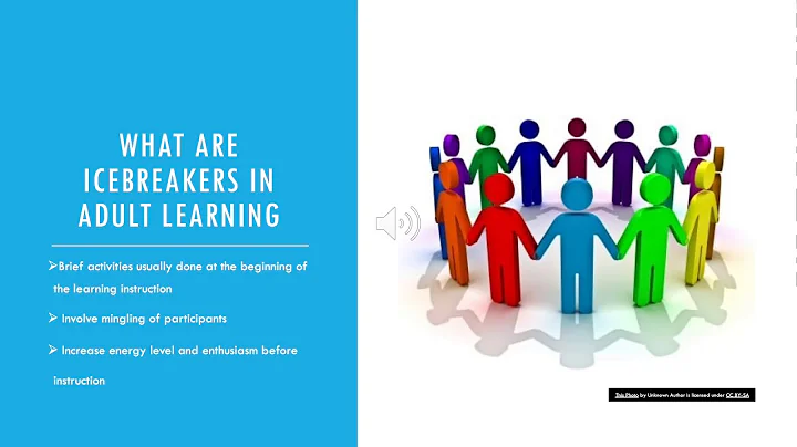 Ice Breakers in Adult Learning
