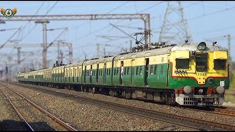 Burdwan Howrah main line local near Dankuni railway station