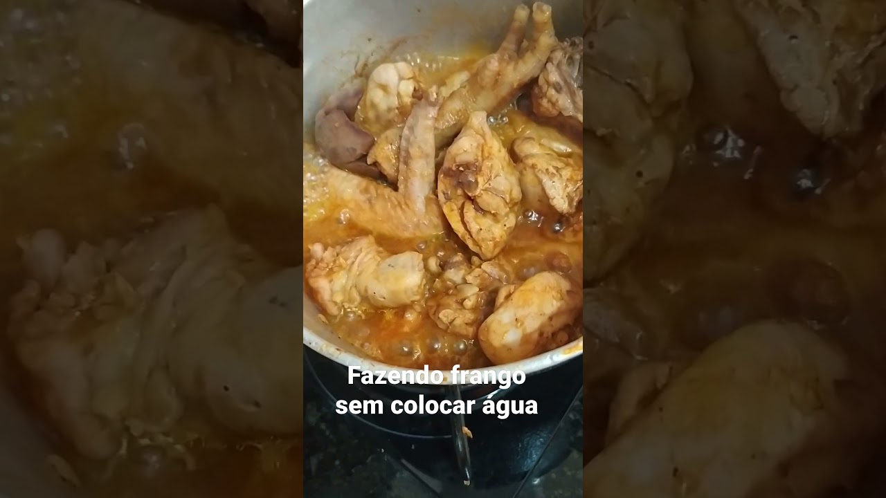 COMO COZINHAR FRANGO SEM COLOCAR AGUA