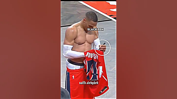 This is why Westbrook refused to sign autograph to a young fan 🫡#shorts