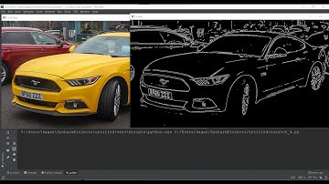 görüntü işleme ile kenar tespiti (edge detection)  ve blurlama (bluring) OpenCv Python