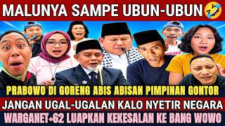 Hilarious! The moment Prabowo gets totally roasted by Gontor leadership, netizens' frustration wi...