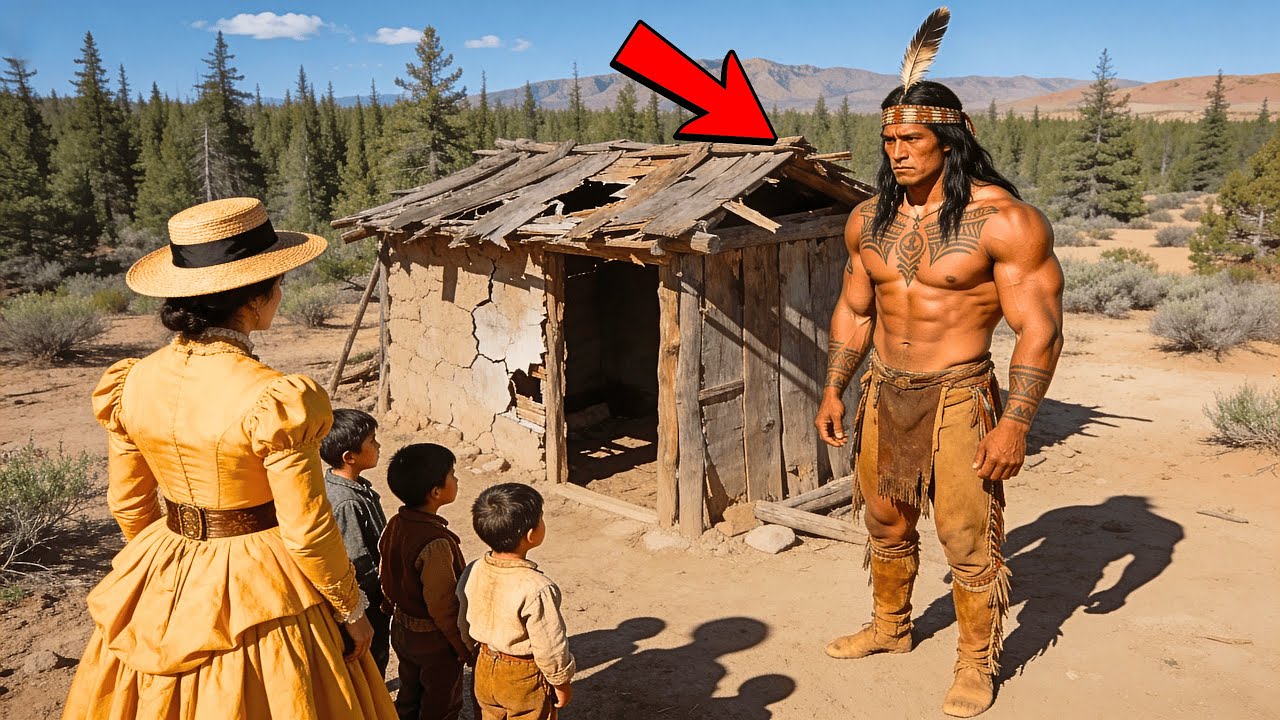 A viuva comprou uma cabana com todo seu dinheiro, mas não imaginou ali estava o temido apache.