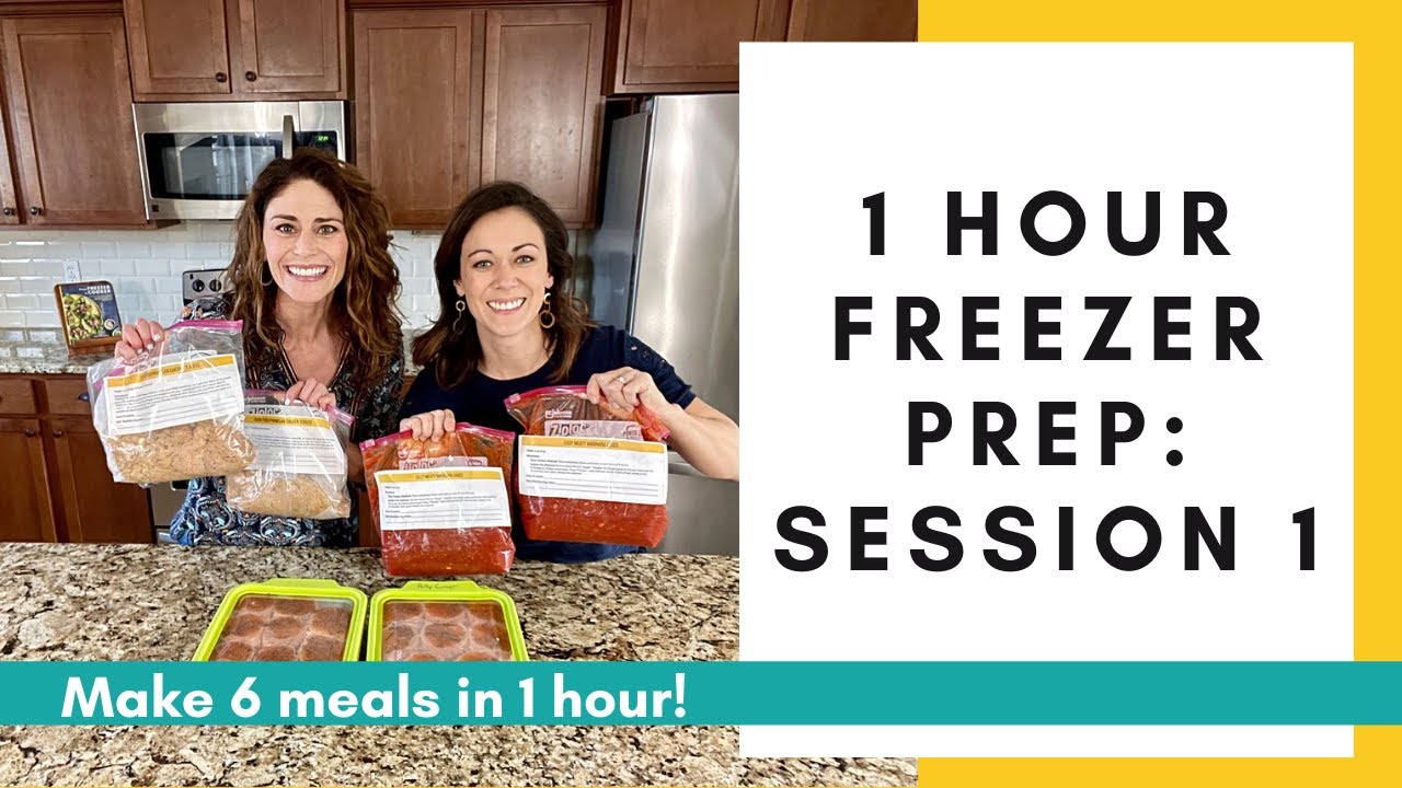 1 Hour Freezer Prep: Session 1 - YouTube